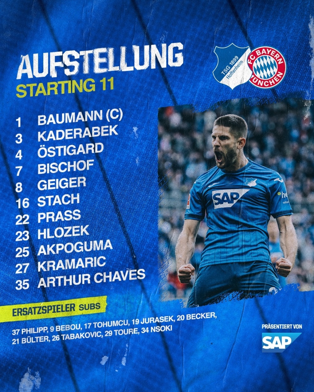 霍芬海姆再战一场平局，保级前景依旧渺茫